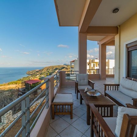 Deluxe Villa Kamba With Sea View Aptera Luaran gambar