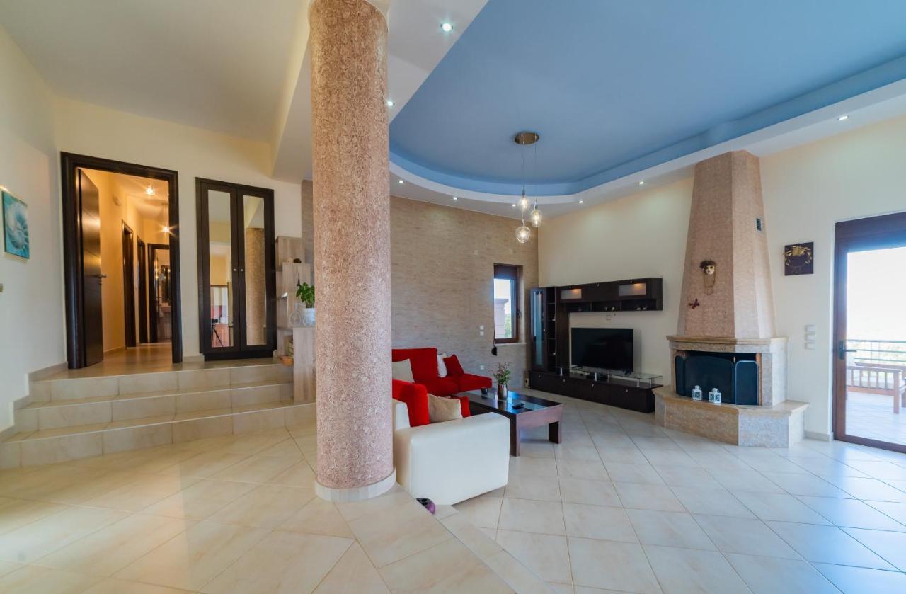 Deluxe Villa Kamba With Sea View Aptera Luaran gambar