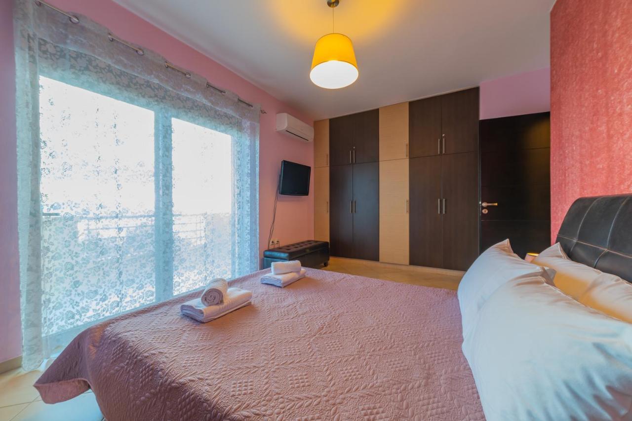 Deluxe Villa Kamba With Sea View Aptera Luaran gambar